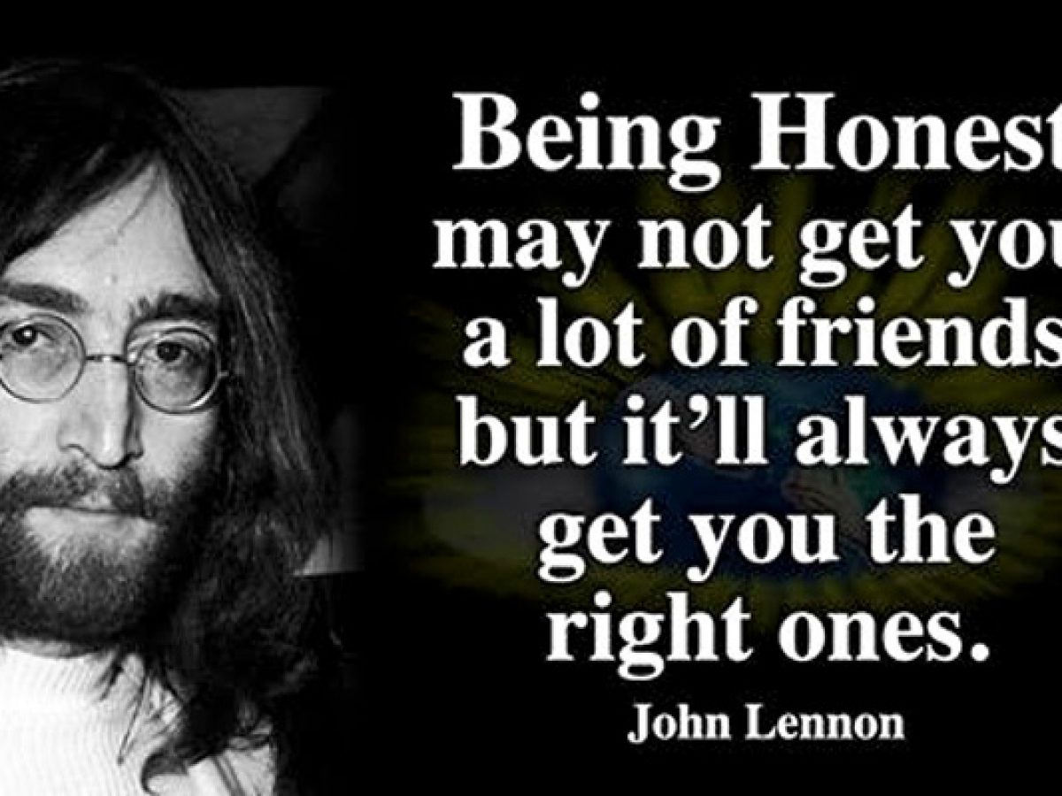 John Lennon 's quote about . As usual, there is a…