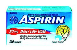 addiction recovery ebulletin low dose aspirin no benefits w