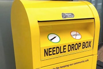 addiction recovery ebulletin starbucks needle disposal boxes