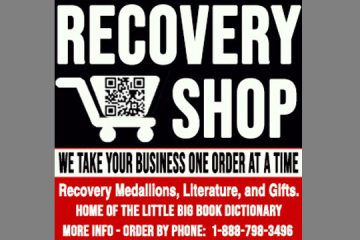 addiction recovery ebulletin Recovery Shop Ad2