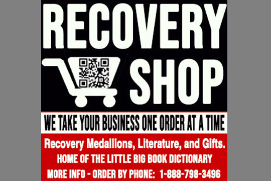 addiction recovery ebulletin Recovery Shop Ad2