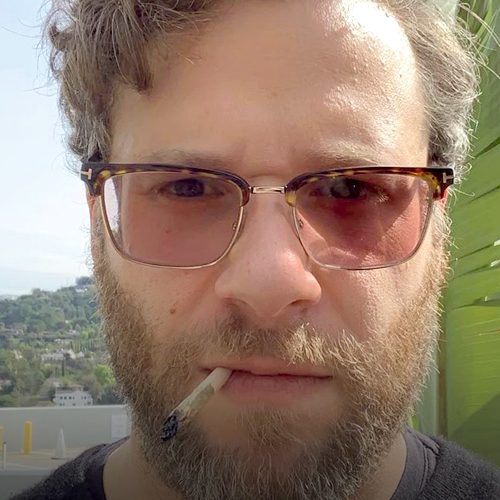 Seth Rogen Smoking An Ungodly Amount Of Weed During Quarantine