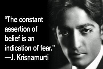 addiction recovery ebulletin quote j Krishnamurti