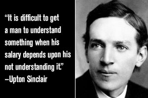 Quote of the Week – Upton Sinclair - Addiction/Recovery eBulletin