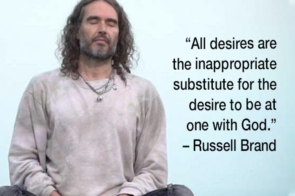 Quote of the Week – Russell Brand - Addiction/Recovery eBulletin